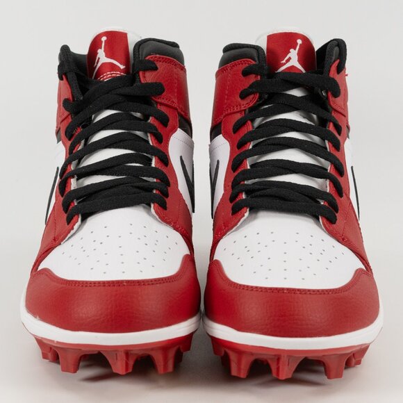 Jordan 1 TD Mid \'Chicago\' 2023 FJ6805-106 Football Cleats size 12